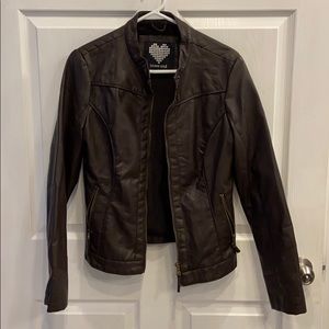 Brave Soul faux leather jacket
